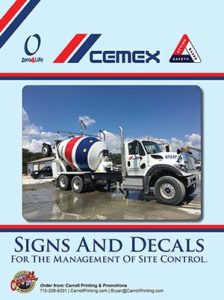 CEMEX Safety Signs Brochure