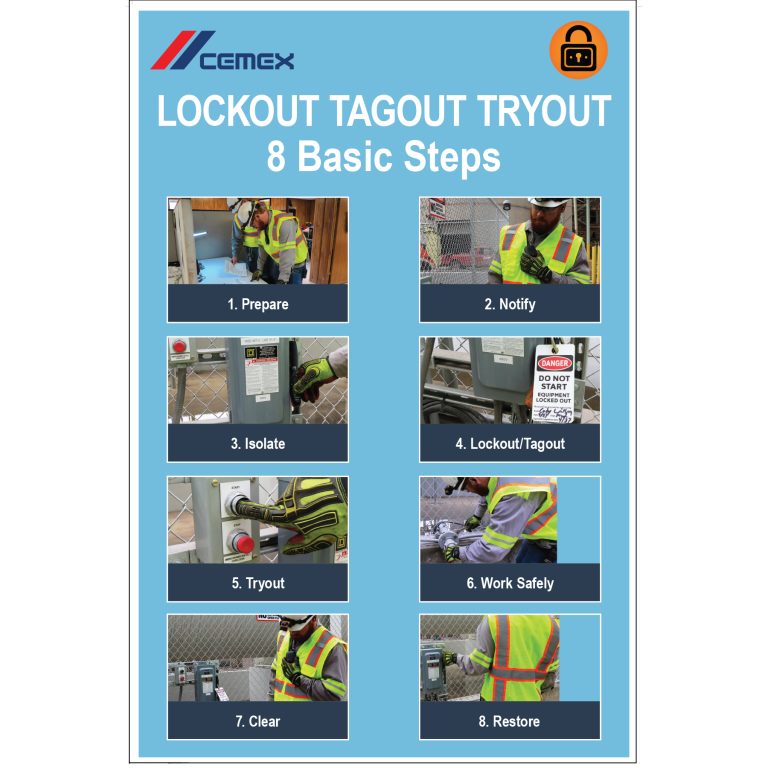 CP005 Cemex Lockout Tagout Tryout Carroll Printing