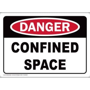 CS-327 Danger Confined Space