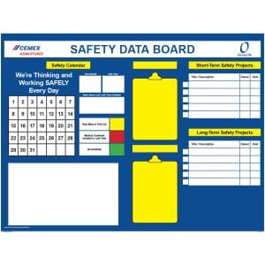 CS-329 Cemex Admixtures Safety Data Board