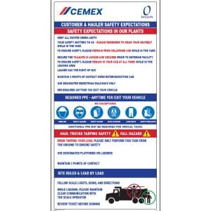CS-330 Cemex Hauler Safety Expectations